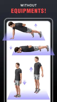 Chest Workouts for Men at Home android App screenshot 0