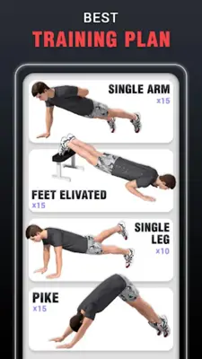 Chest Workouts for Men at Home android App screenshot 3